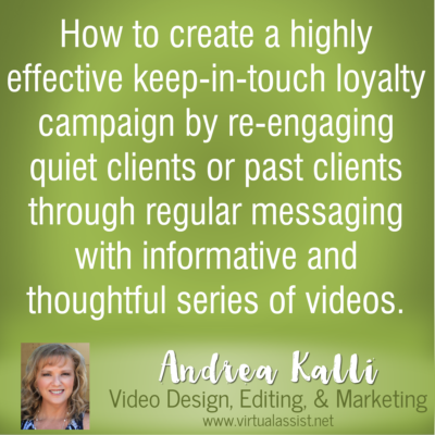 How to re-engage clients